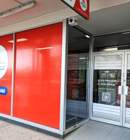 Aussizz Group Pakenham waiting lounge and front desk